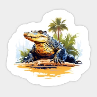 American Alligator Sticker